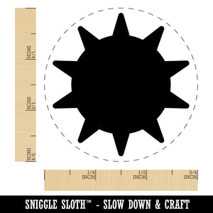 Sun Solid Rubber Stamp for Stamping Crafting Planners