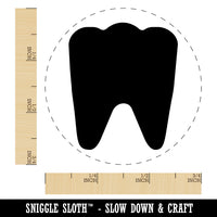 Tooth Dentist Rubber Stamp for Stamping Crafting Planners
