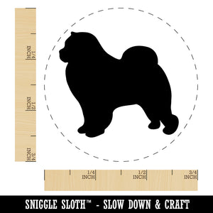 Chow Chow Dog Solid Rubber Stamp for Stamping Crafting Planners
