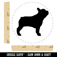 French Bulldog Dog Solid Rubber Stamp for Stamping Crafting Planners