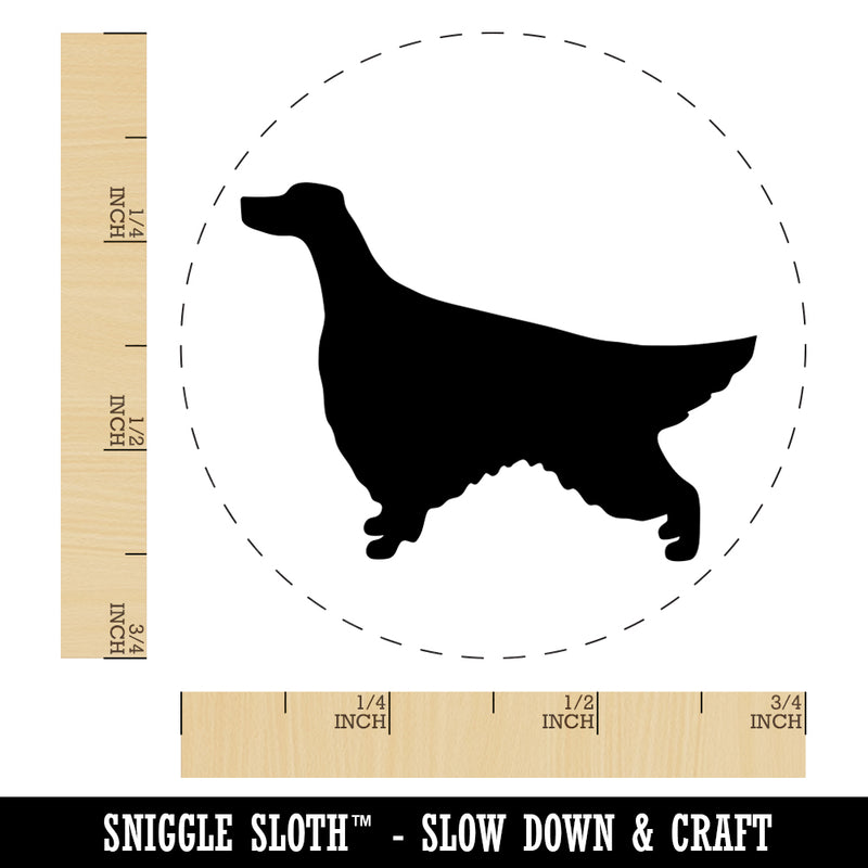 Irish Setter Dog Solid Rubber Stamp for Stamping Crafting Planners