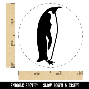 Emperor Penguin Profile Rubber Stamp for Stamping Crafting Planners