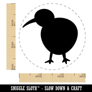 Kiwi Bird Solid Rubber Stamp for Stamping Crafting Planners