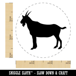 Goat Solid Rubber Stamp for Stamping Crafting Planners