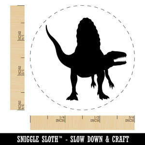Spinosaurus Dinosaur Solid Rubber Stamp for Stamping Crafting Planners