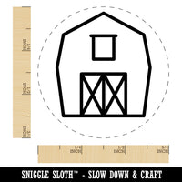 Barn Doodle Rubber Stamp for Stamping Crafting Planners