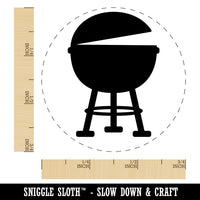 BBQ Barbecue Grill Rubber Stamp for Stamping Crafting Planners