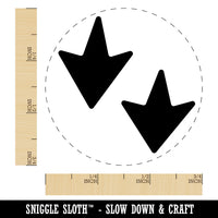 Duck Goose Footprint Track Rubber Stamp for Stamping Crafting Planners