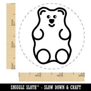 Gummi Bear Candy Rubber Stamp for Stamping Crafting Planners