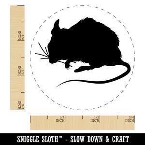 Mouse Solid Rubber Stamp for Stamping Crafting Planners