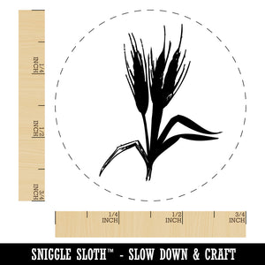 Wheat Stem Rubber Stamp for Stamping Crafting Planners
