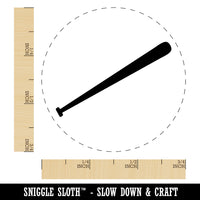 Baseball Bat Solid Rubber Stamp for Stamping Crafting Planners