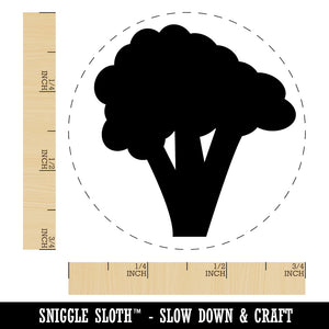 Broccoli Vegetable Solid Rubber Stamp for Stamping Crafting Planners
