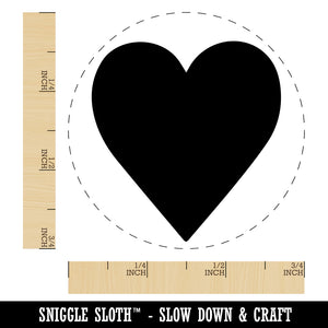Card Suit Hearts Rubber Stamp for Stamping Crafting Planners