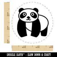 Panda Walking Doodle Rubber Stamp for Stamping Crafting Planners