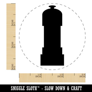 Pepper Grinder Solid Rubber Stamp for Stamping Crafting Planners