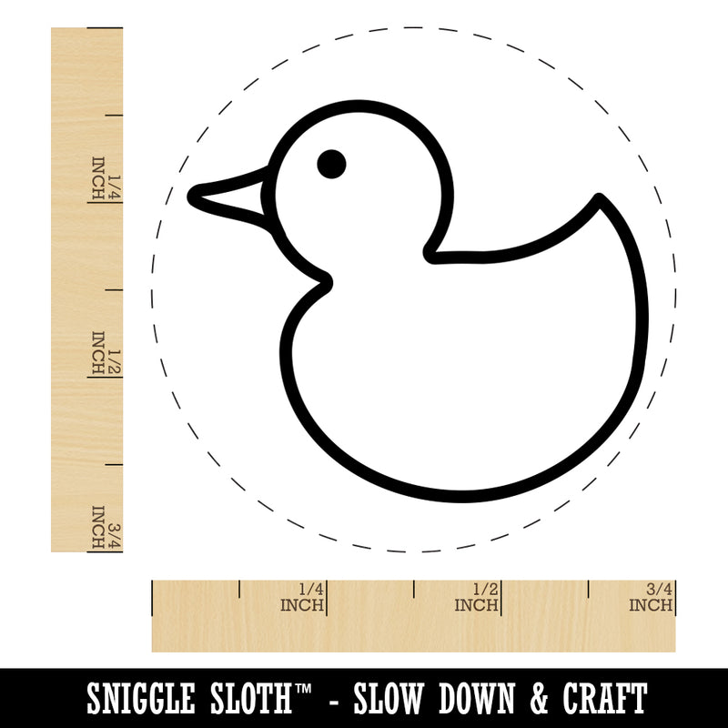 Rubber Ducky Rubber Stamp for Stamping Crafting Planners