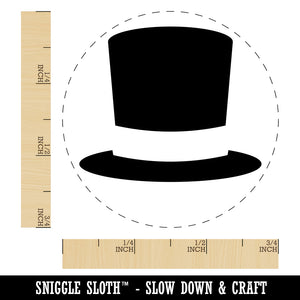 Top Hat Rubber Stamp for Stamping Crafting Planners