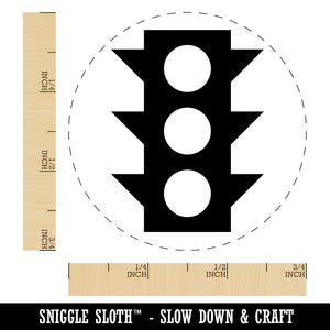 Traffic Light Icon Rubber Stamp for Stamping Crafting Planners