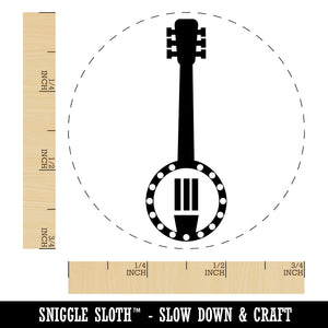 Banjo Music Rubber Stamp for Stamping Crafting Planners