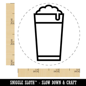Beer Icon Rubber Stamp for Stamping Crafting Planners