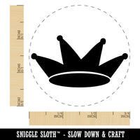 Jester Crown Hat Rubber Stamp for Stamping Crafting Planners