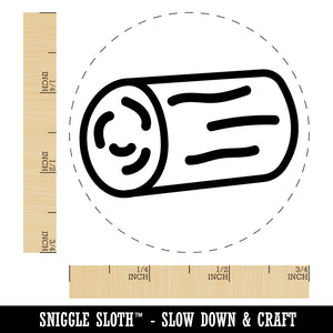 Log Tree Doodle Rubber Stamp for Stamping Crafting Planners