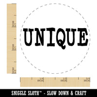 Unique Fun Text Rubber Stamp for Stamping Crafting Planners