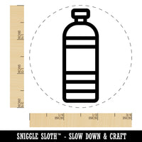 Water Bottle Icon Rubber Stamp for Stamping Crafting Planners