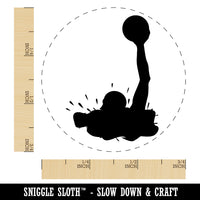 Water Polo Solid Rubber Stamp for Stamping Crafting Planners