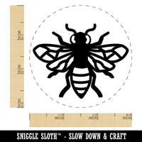 Bee Drawing Rubber Stamp for Stamping Crafting Planners