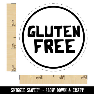 Gluten Free Rubber Stamp for Stamping Crafting Planners