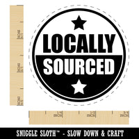 Locally Sourced Rubber Stamp for Stamping Crafting Planners