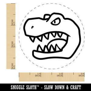 Tyrannosaurus Rex Head Rubber Stamp for Stamping Crafting Planners