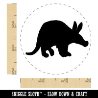 Aardvark Solid Rubber Stamp for Stamping Crafting Planners