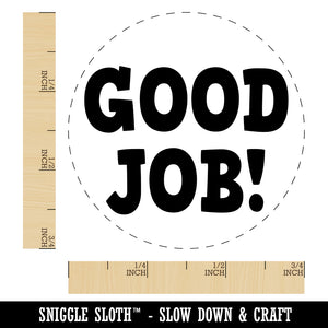 Good Job Teacher School Rubber Stamp for Stamping Crafting Planners