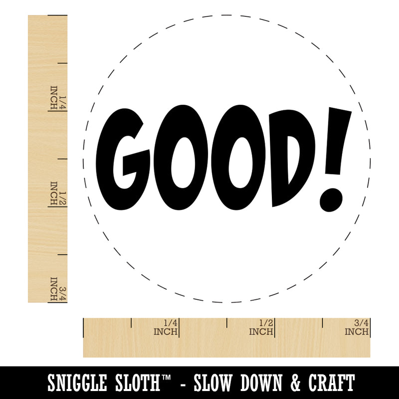 Good Teacher School Fun Text Rubber Stamp for Stamping Crafting Planners