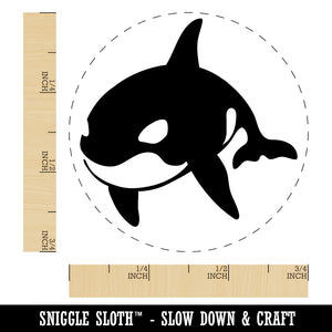 Orca Killer Whale Rubber Stamp for Stamping Crafting Planners