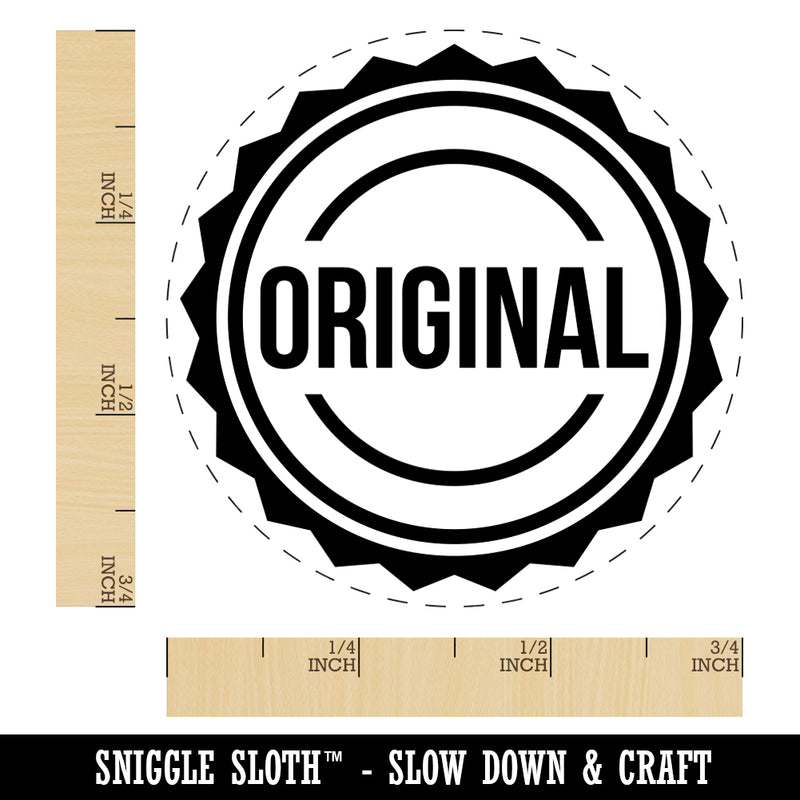 Original Circle Seal Rubber Stamp for Stamping Crafting Planners