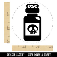 Poison Potion Bottle Rubber Stamp for Stamping Crafting Planners