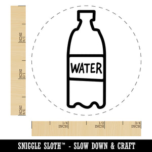 Water Bottle Doodle Rubber Stamp for Stamping Crafting Planners