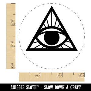 All Seeing Eye of Providence Rubber Stamp for Stamping Crafting Planners