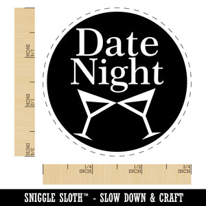 Date Night Planning Rubber Stamp for Stamping Crafting Planners