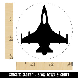 Fighter Jet Military Airplane Rubber Stamp for Stamping Crafting Planners