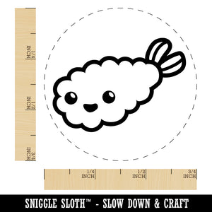Kawaii Cute Shrimp Tempura Ebi Rubber Stamp for Stamping Crafting Planners