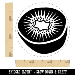 Kiwi Fruit Drawing Rubber Stamp for Stamping Crafting Planners