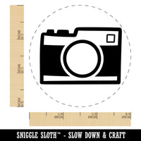 Point and Shoot Camera Photography Rubber Stamp for Stamping Crafting Planners