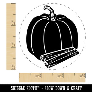 Pumpkin Spice Drawing Rubber Stamp for Stamping Crafting Planners