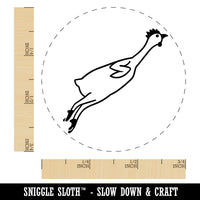 Silly Rubber Chicken Rubber Stamp for Stamping Crafting Planners