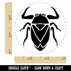 Giant Water Bug Aquatic Insect Rubber Stamp for Stamping Crafting Planners